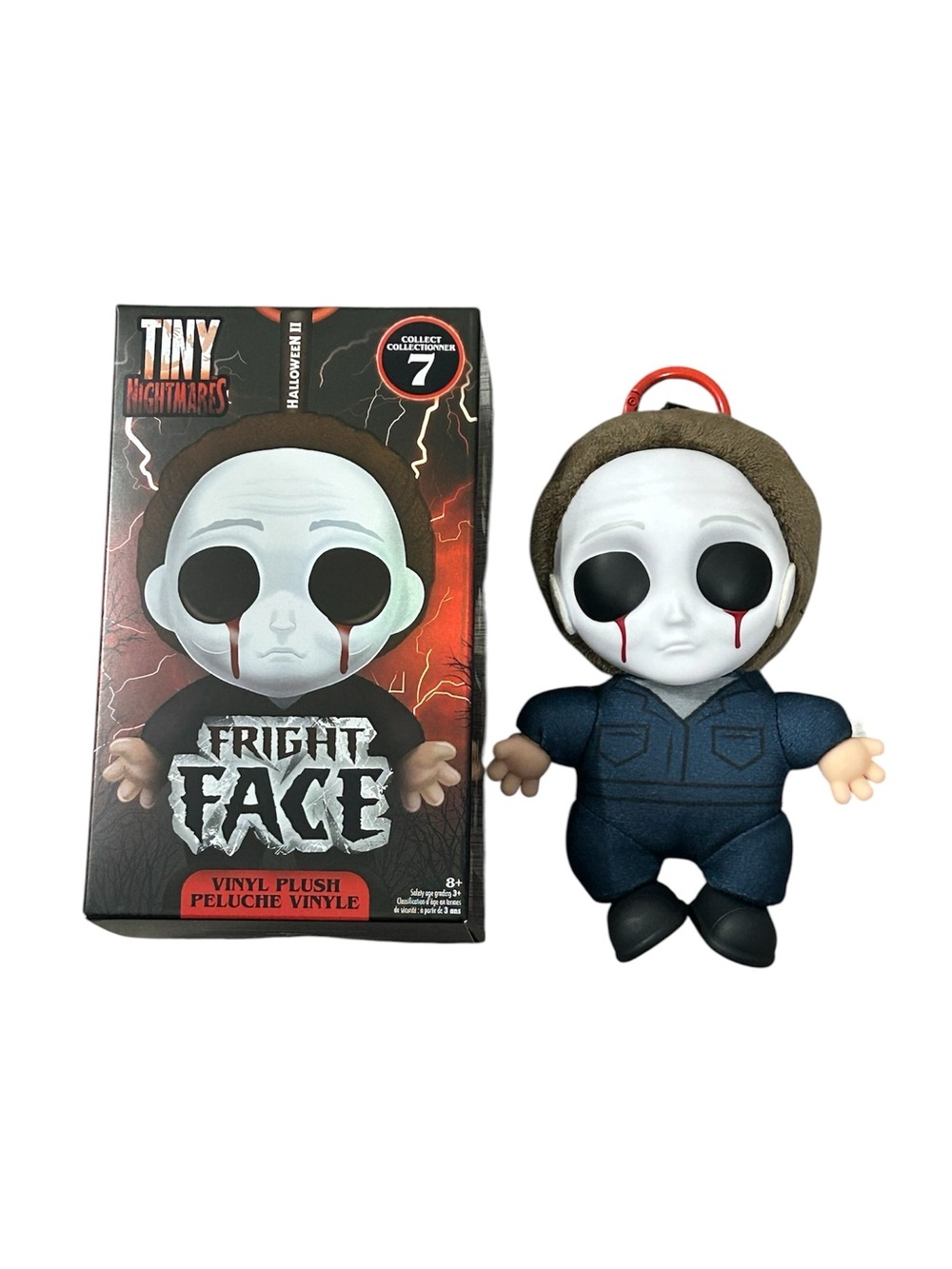 TINY NIGHTMARES FRIGHT FACE Micheal Myers Horror Plush Keychain Blind Box